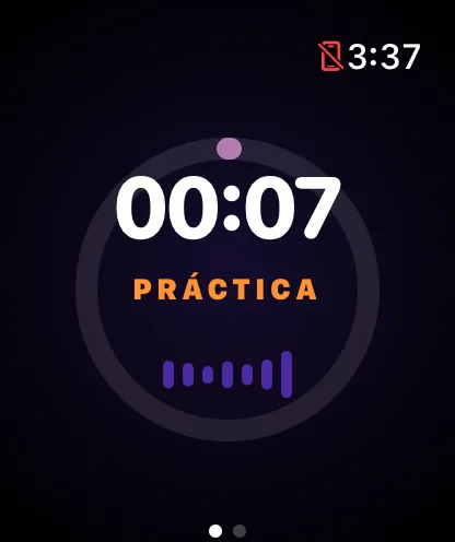TempoFix en Apple Watch